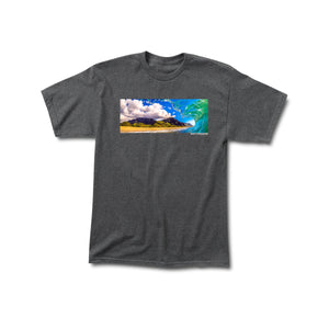 "Perfect Paradise" Tee - Charcoal Heather