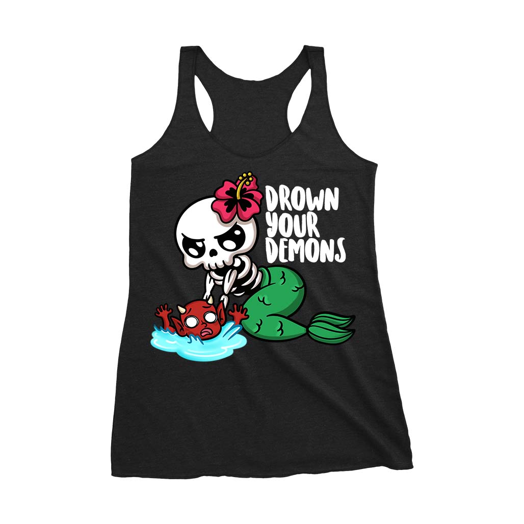 Women's "Drown Your Demons" Racerback Tank
