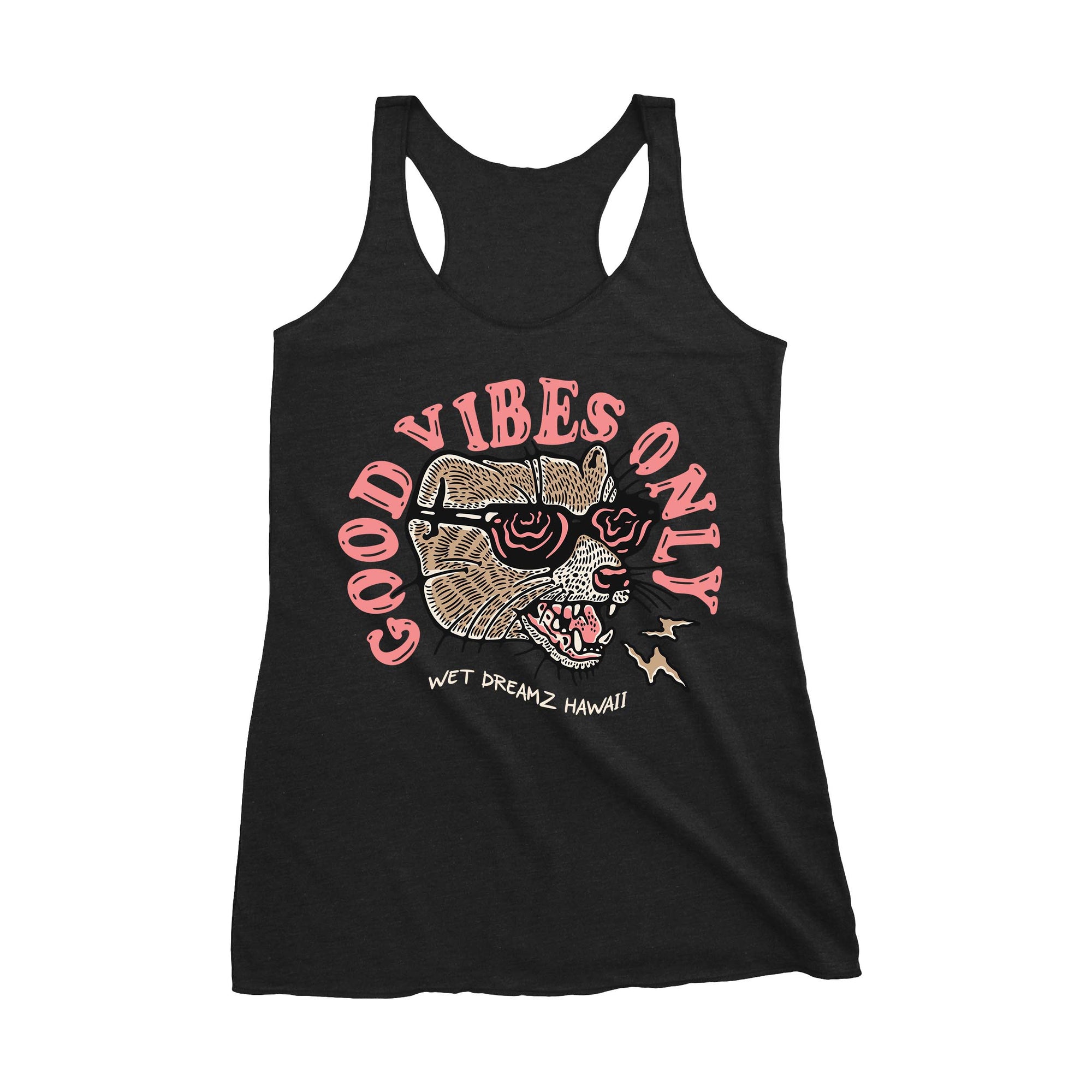 Women's "Good Vibes Only" Racerback Tank