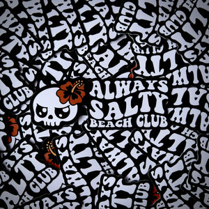 "Always Salty Beach Club" Sticker Pack