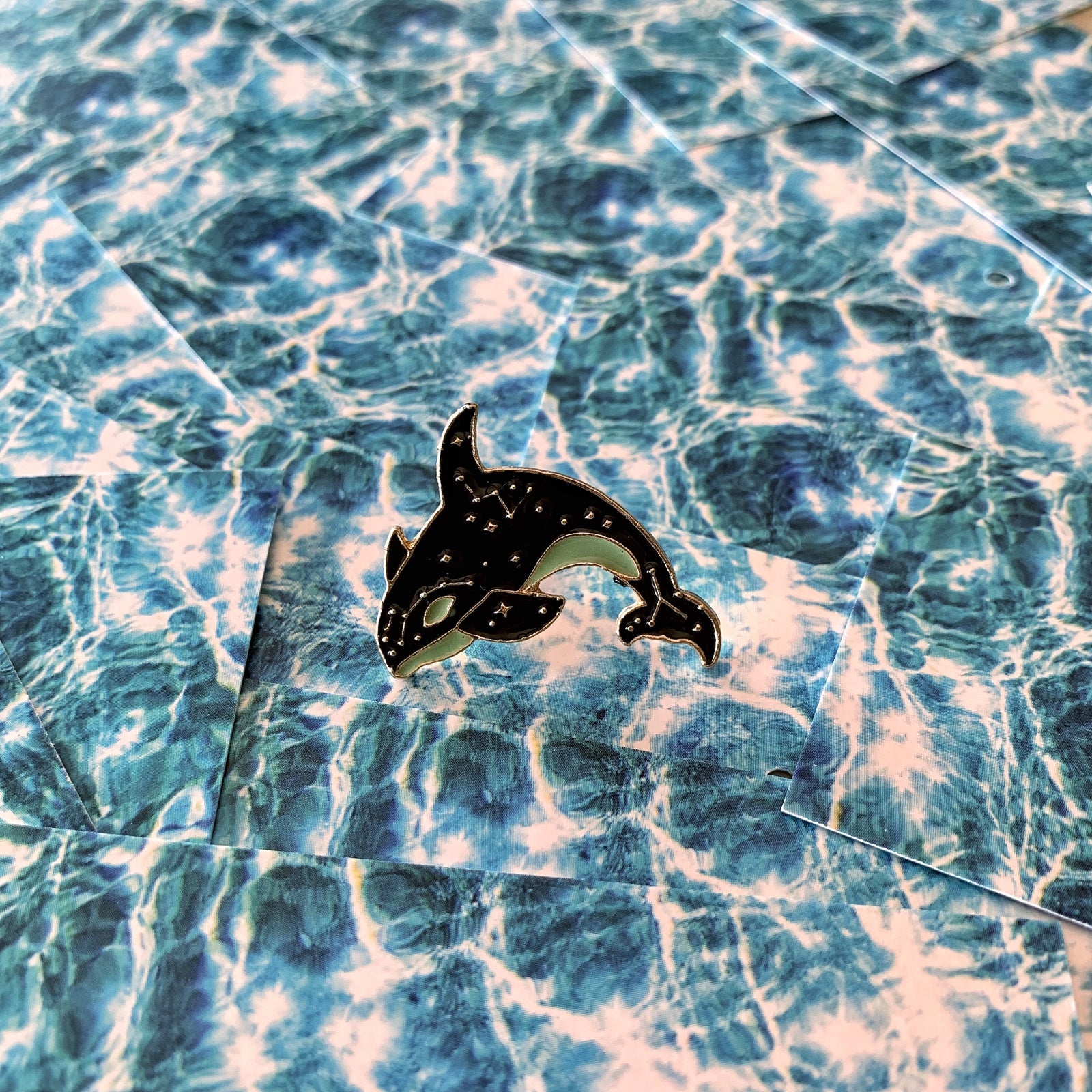 "Zodiac Killer...Whale" Pin