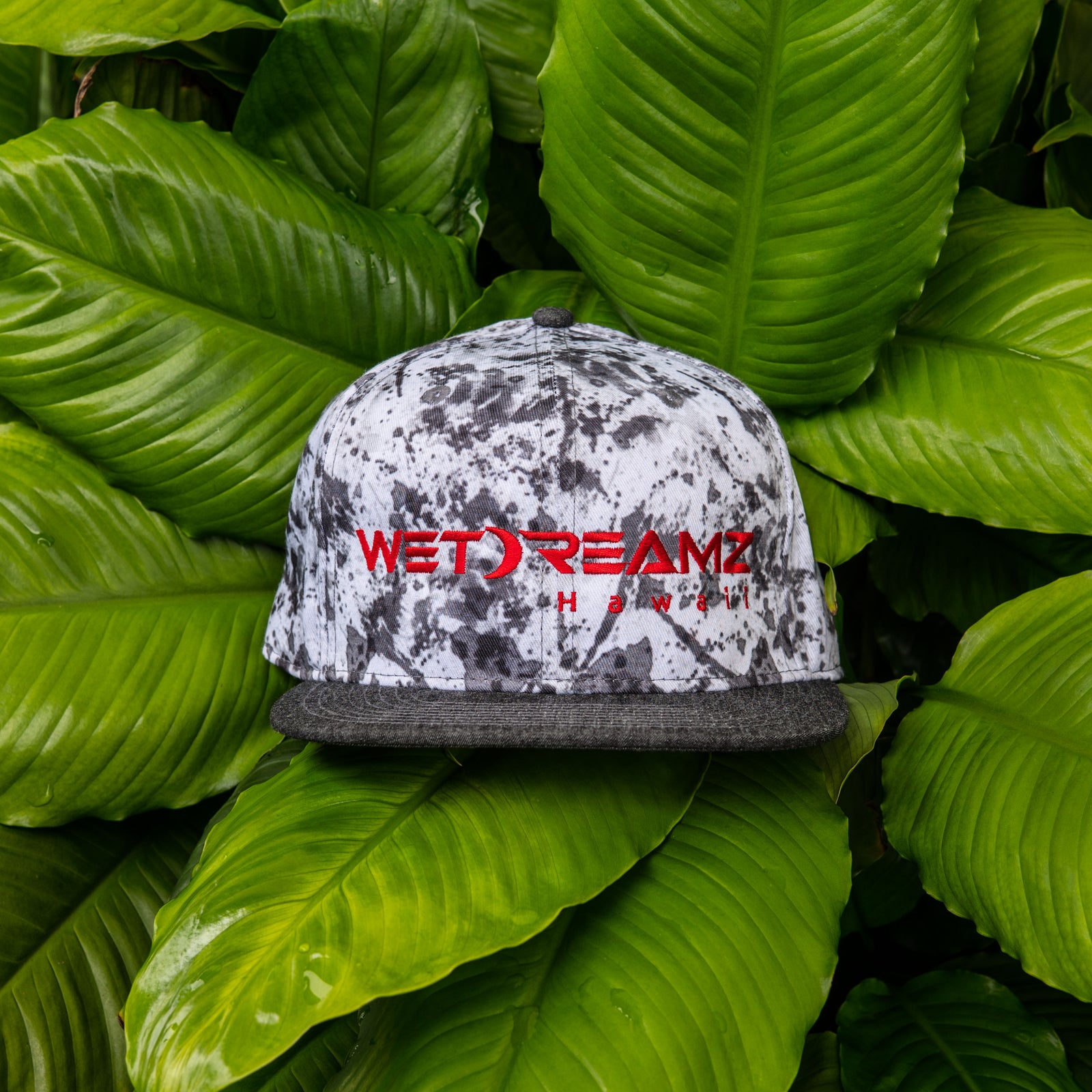 Wet Dreamz Hawaii Snapback - Island Storm Camo