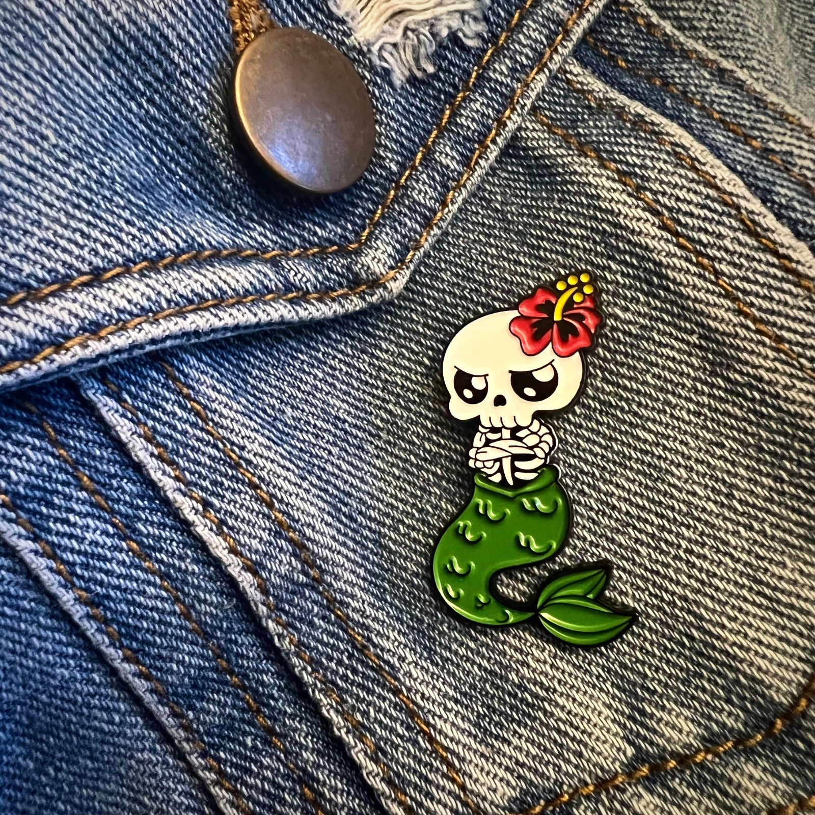 Kawaii Always Salty Pin