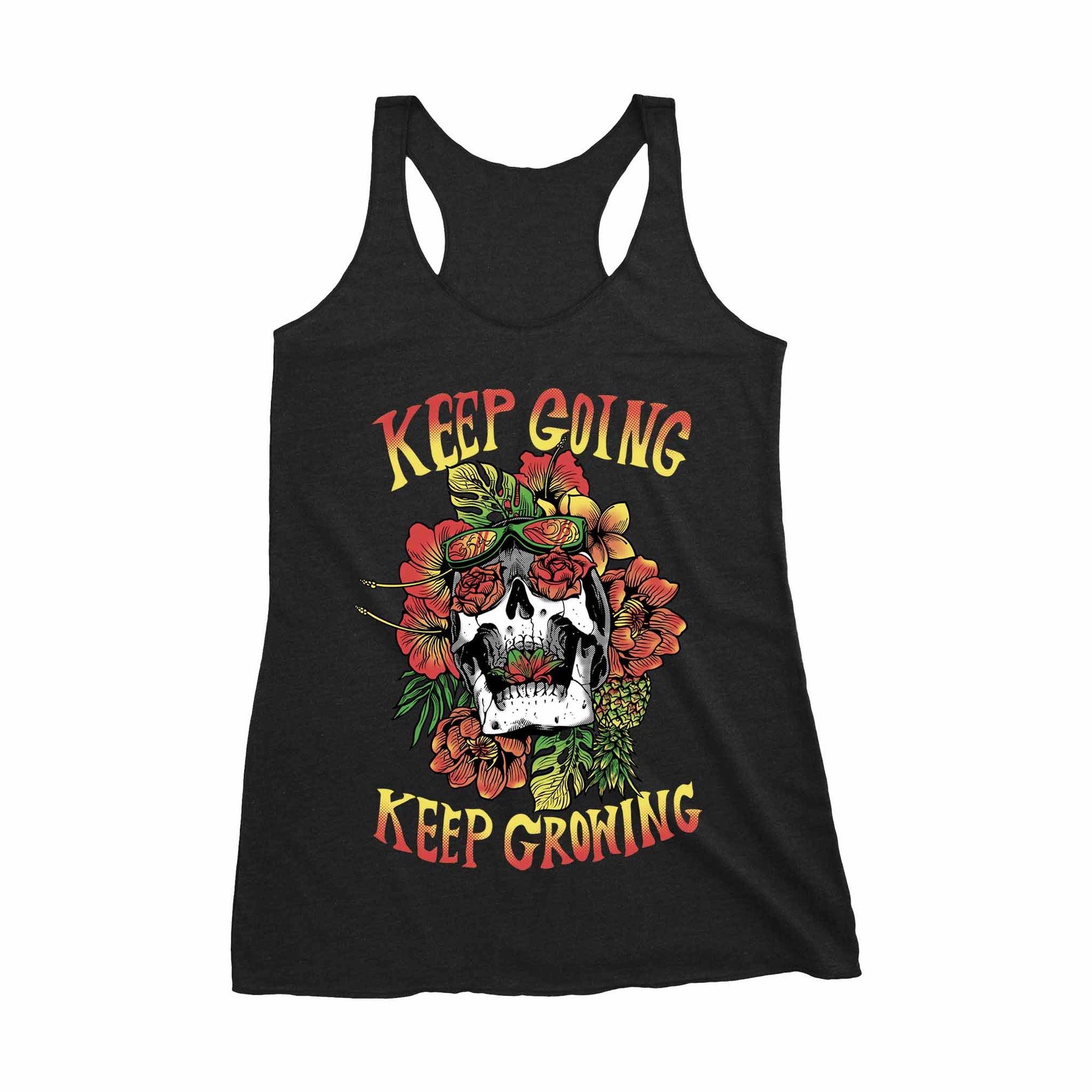 Women's "Keep Growing" Racerback Tank