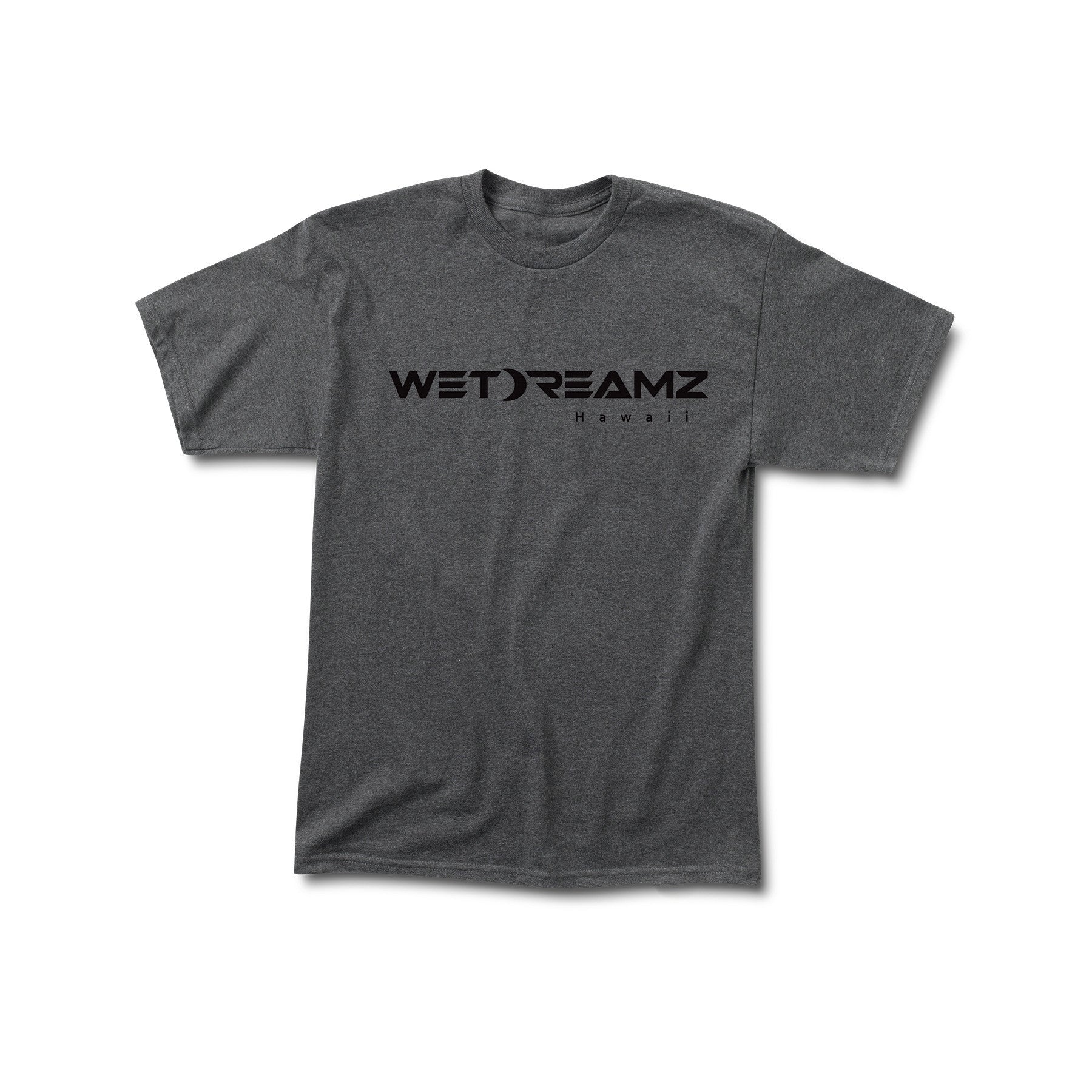 "Black WD Logo" Tee - Charcoal Heather