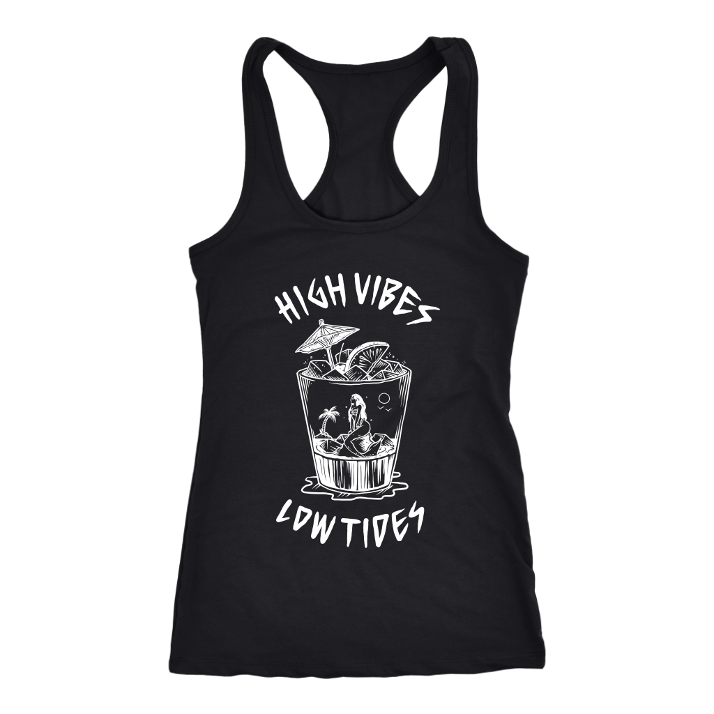 "High Vibes Mermaid" Racerback Tank