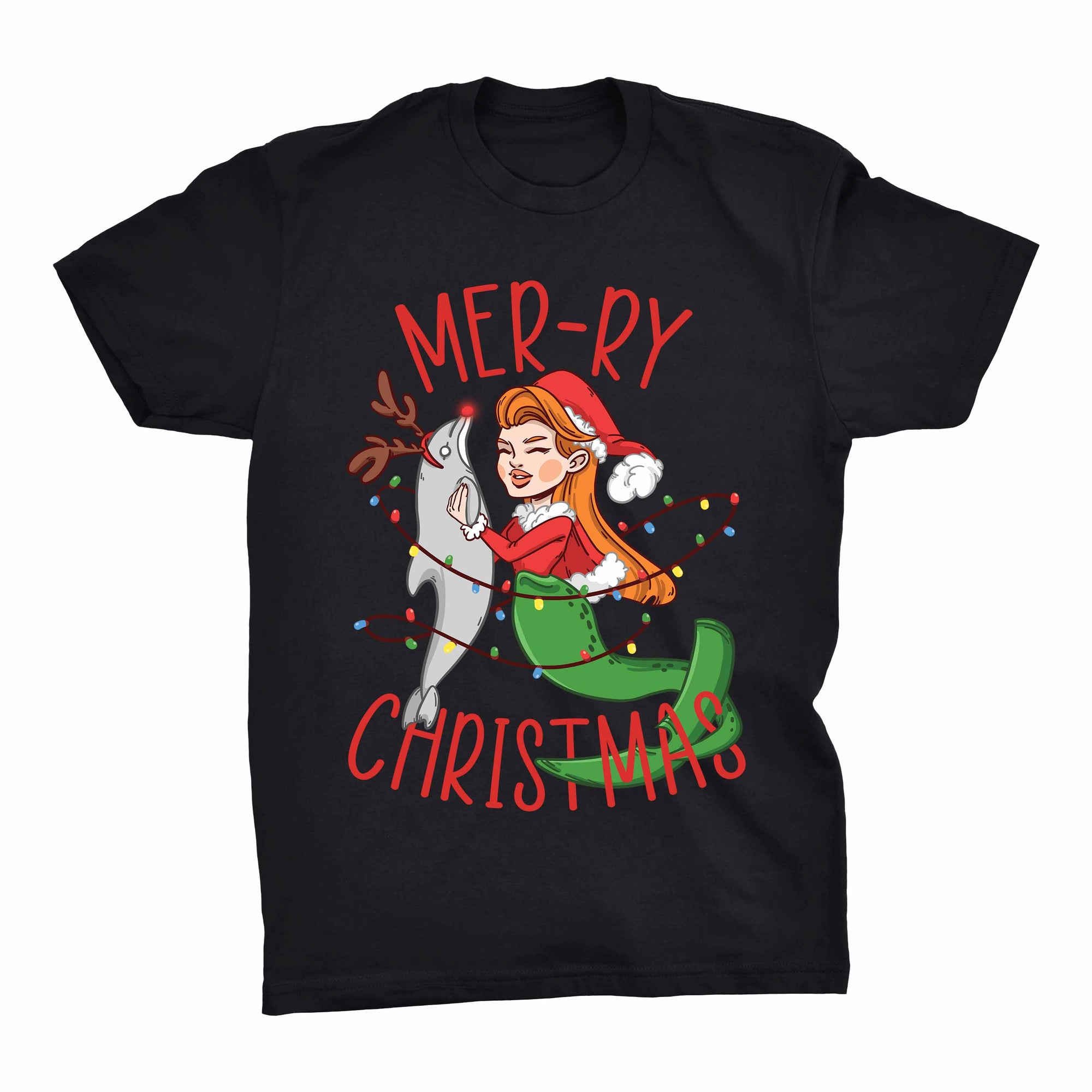 Unisex "Mer-ry Christmas" Tee