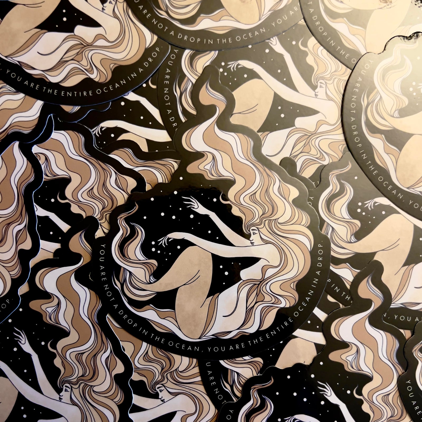 Mermaid Drip Sticker