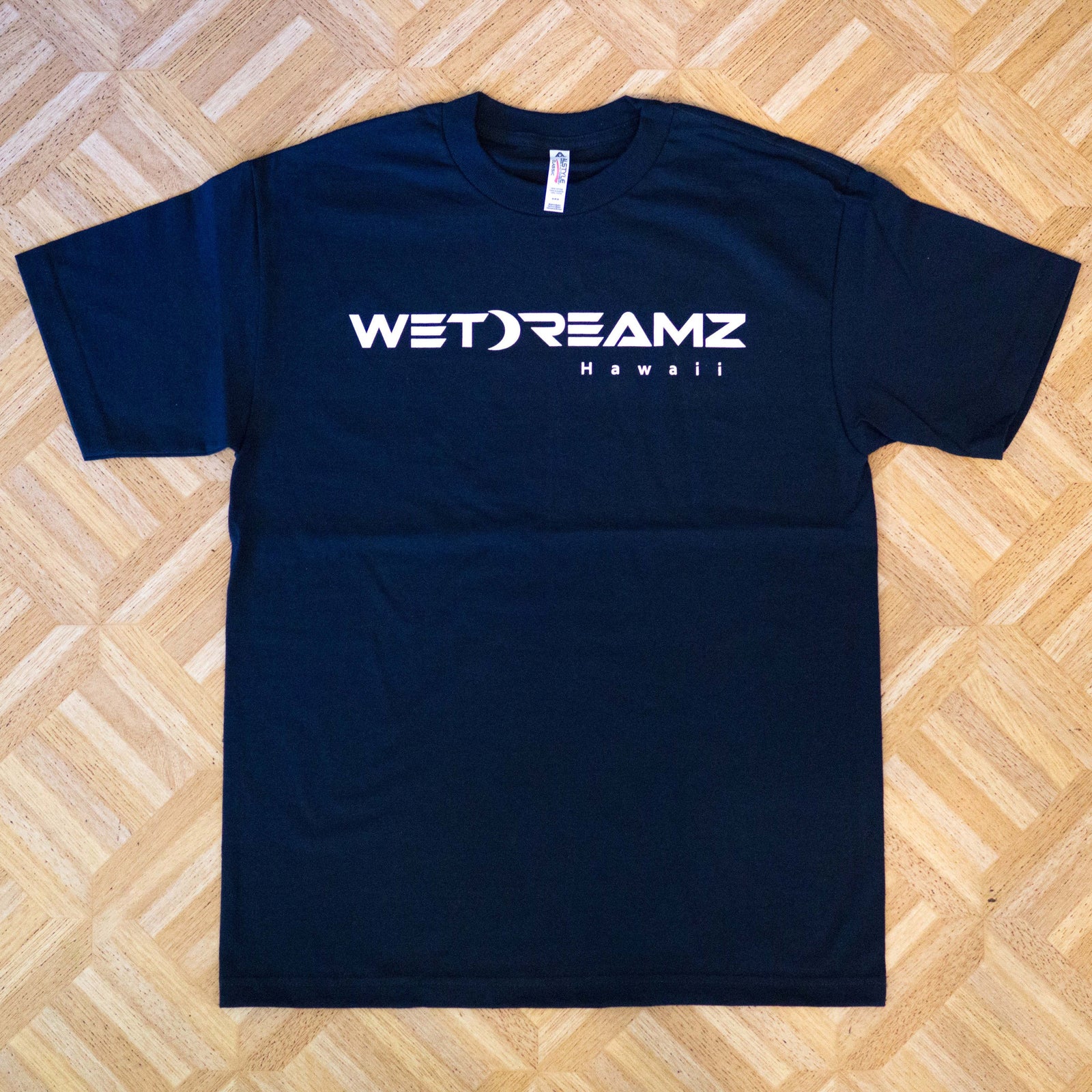 "Cream WD Logo" Tee - Navy