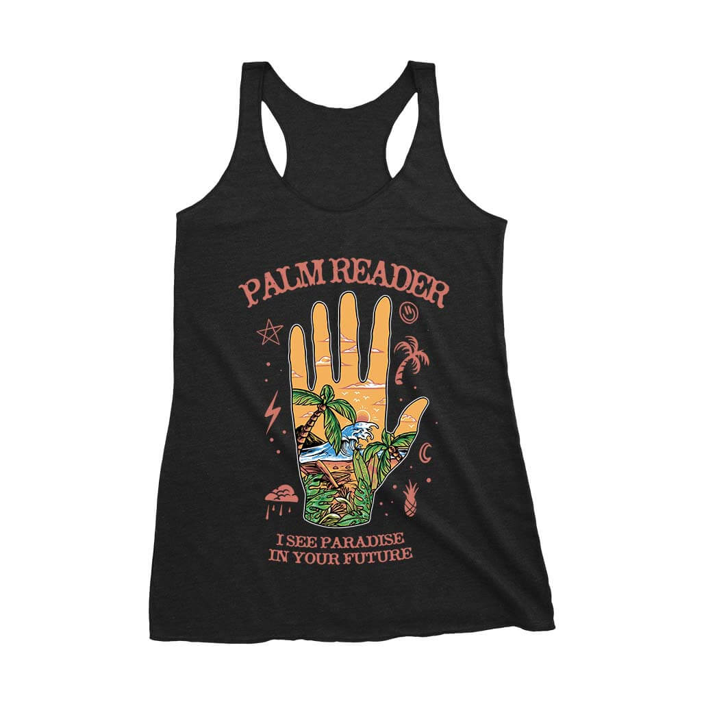 Women's "Palm Reader" Racerback Tank