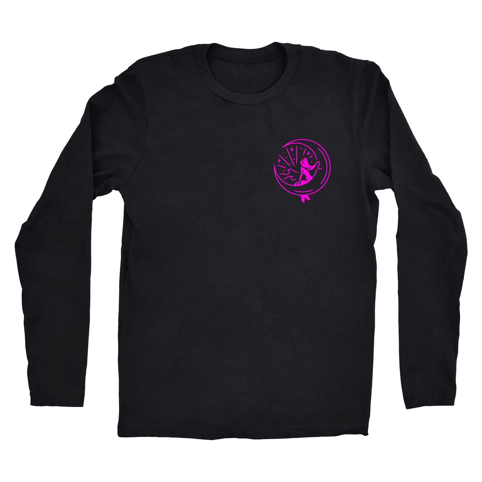 Long Sleeve Pink "Mahina Mermaid" Tee