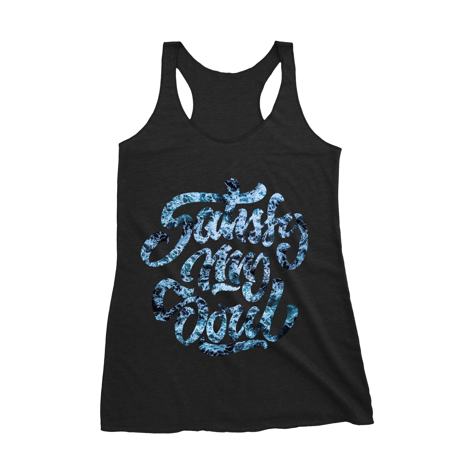Womens "Satisfy My Soul" (Oceans Web) Tank
