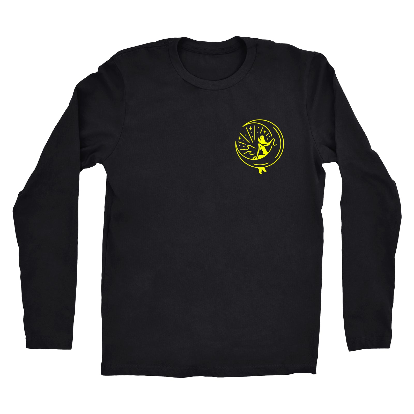 Long Sleeve Yellow "Mahina Mermaid" Tee