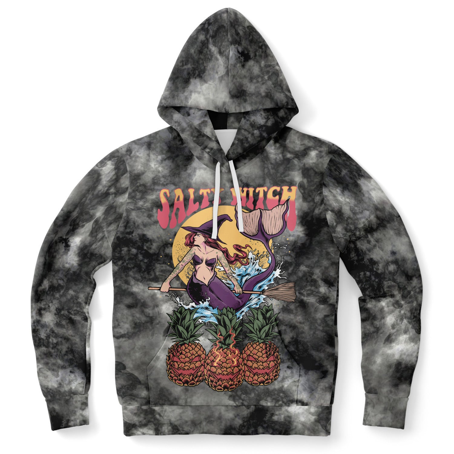 Unisex "Salty Witch" Hoodie - Smoke