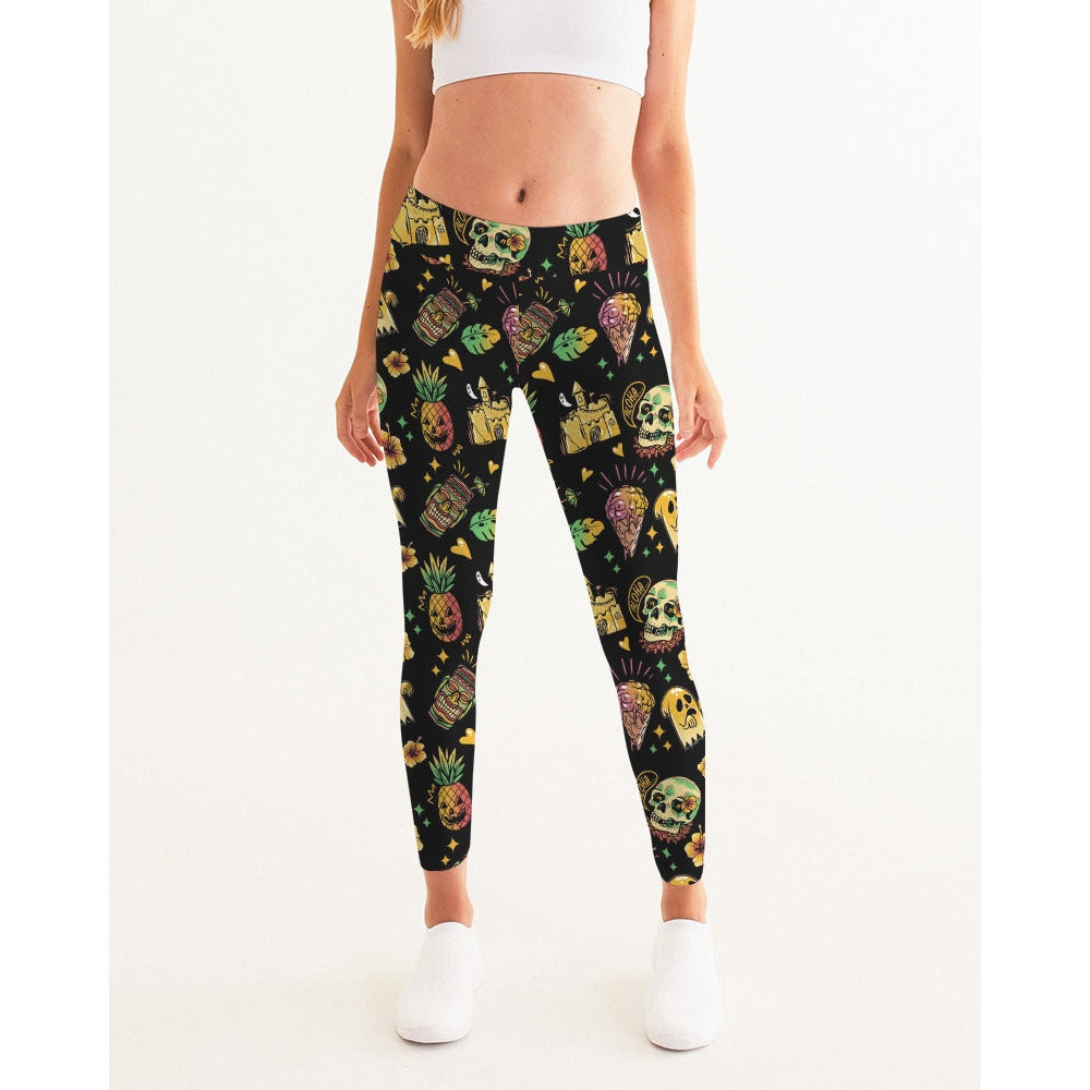 Haunted Hawaii Leggings