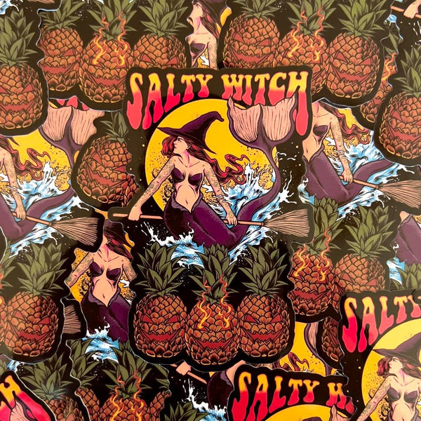Salty Witch Sticker